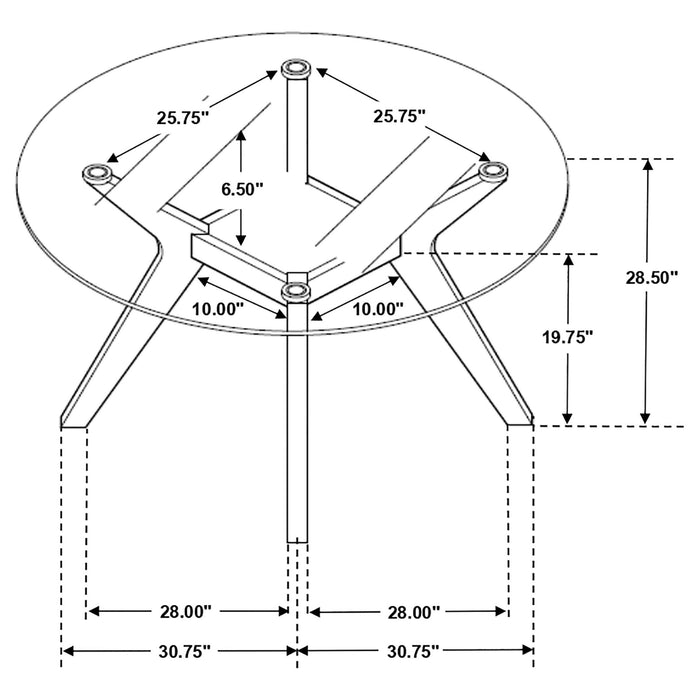 Paxton Dining Tables - Casa Morelos / Coahuila Furniture (Oklahoma City, OK)
