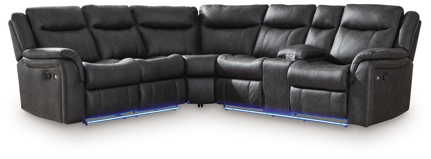 Sultan Meadow Reclining Sectional - Casa Morelos / Coahuila Furniture (Oklahoma City, OK)