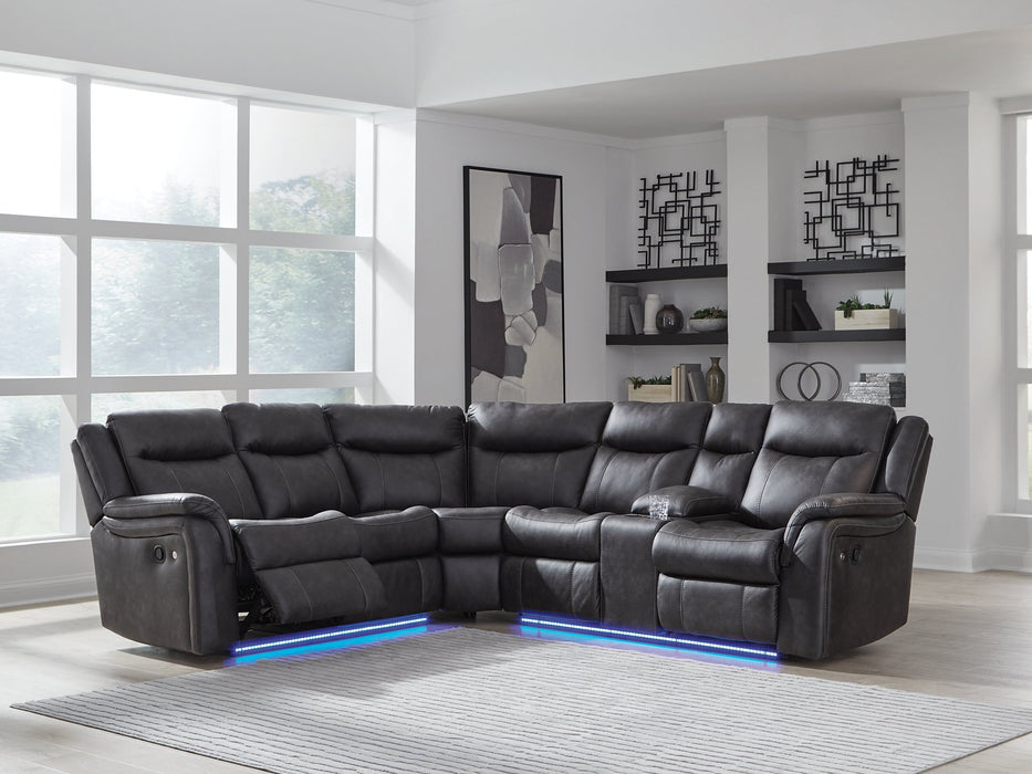 Sultan Meadow Reclining Sectional - Casa Morelos / Coahuila Furniture (Oklahoma City, OK)
