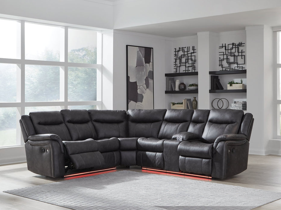 Sultan Meadow Reclining Sectional - Casa Morelos / Coahuila Furniture (Oklahoma City, OK)