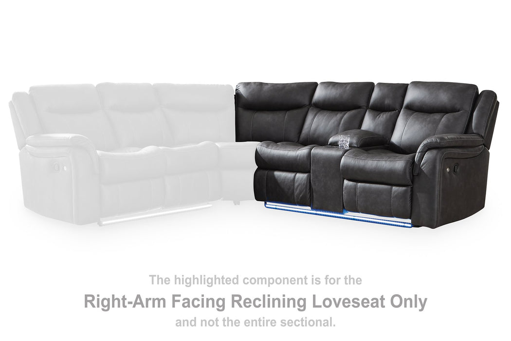 Sultan Meadow Reclining Sectional - Casa Morelos / Coahuila Furniture (Oklahoma City, OK)