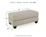 Asanti Ottoman - Casa Morelos / Coahuila Furniture (Oklahoma City, OK)