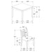 Parkwood 5 Pc Dining Set - Casa Morelos / Coahuila Furniture (Oklahoma City, OK)
