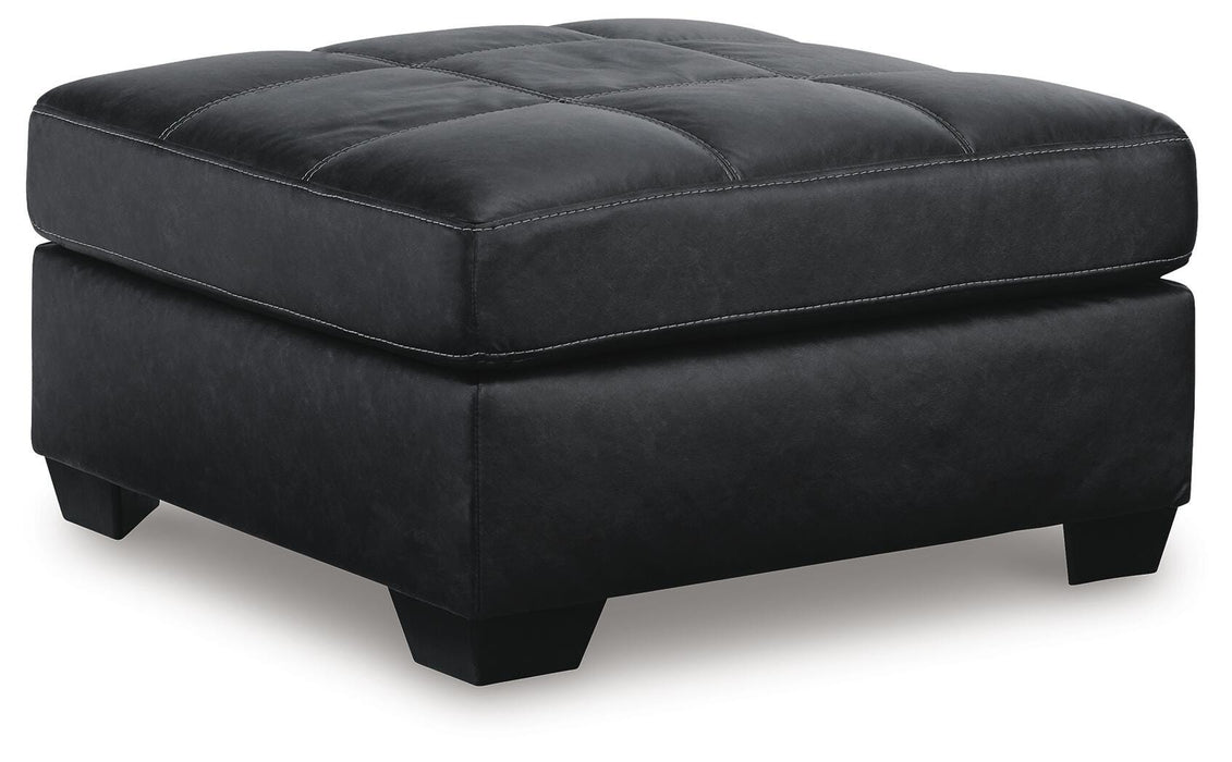 Barlin Mills Oversized Accent Ottoman - Casa Morelos / Coahuila Furniture (Oklahoma City, OK)