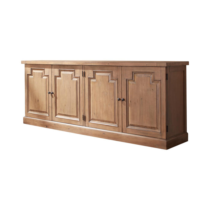Florence 4-door Sideboard Rustic Smoke - Casa Morelos / Coahuila Furniture (Oklahoma City, OK)