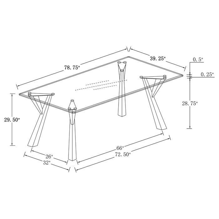 Alaia Dining Tables - Casa Morelos / Coahuila Furniture (Oklahoma City, OK)