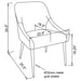 Kella 5 Pc Dining Sets - Casa Morelos / Coahuila Furniture (Oklahoma City, OK)