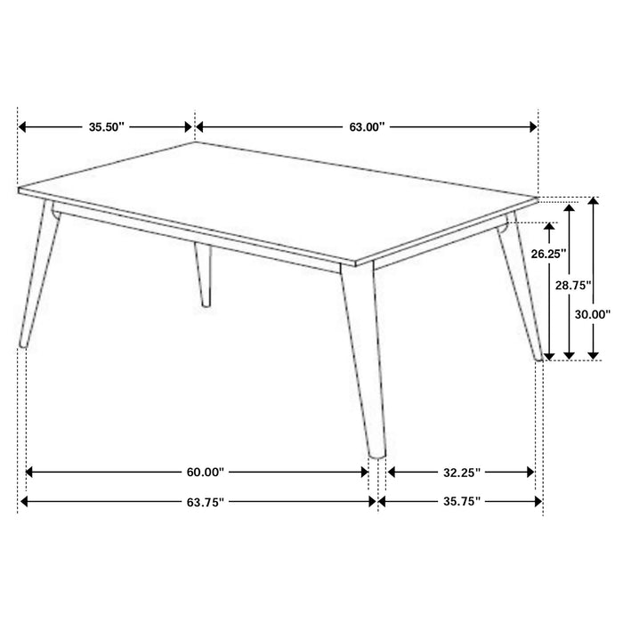 Everett Dining Sets - Casa Morelos / Coahuila Furniture (Oklahoma City, OK)