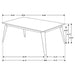 Everett Dining Sets - Casa Morelos / Coahuila Furniture (Oklahoma City, OK)