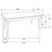 Everett Dining Sets - Casa Morelos / Coahuila Furniture (Oklahoma City, OK)