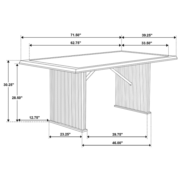 Sherwood Dining Sets - Casa Morelos / Coahuila Furniture (Oklahoma City, OK)