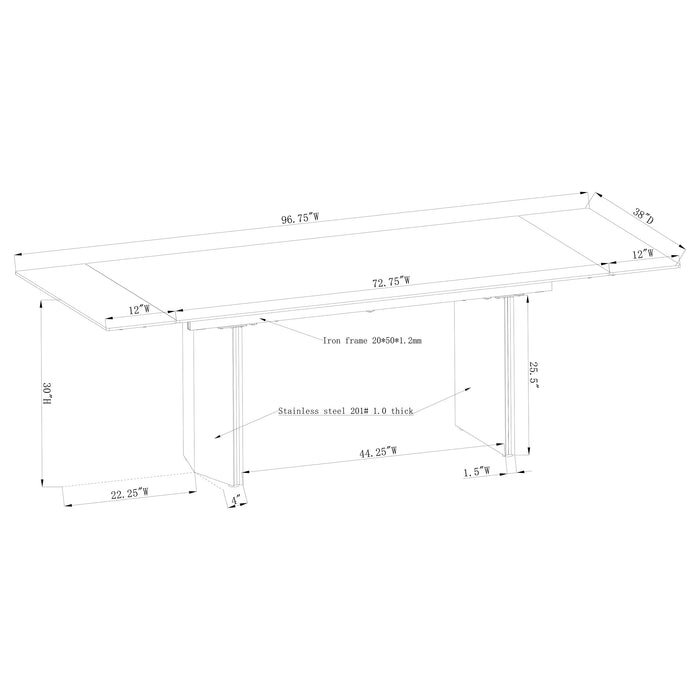 Vesa Dining Tables - Casa Morelos / Coahuila Furniture (Oklahoma City, OK)