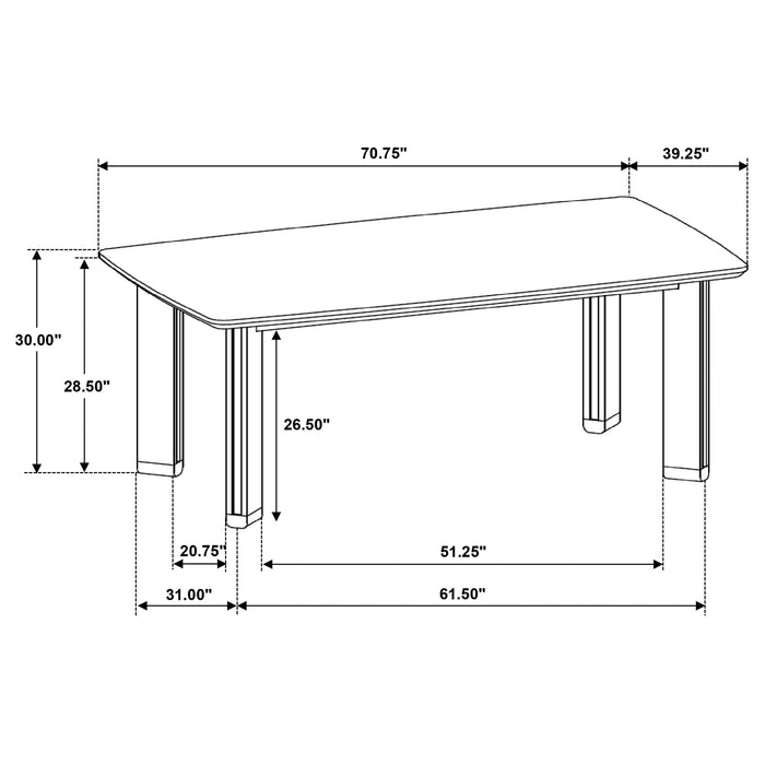Ottowa Dining Tables Squre - Casa Morelos / Coahuila Furniture (Oklahoma City, OK)