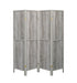 Deepika 4-panel Folding Screen Grey Driftwood - Casa Morelos / Coahuila Furniture (Oklahoma City, OK)