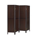 Deepika 4-panel Folding Screen Tobacco and Cappuccino - Casa Morelos / Coahuila Furniture (Oklahoma City, OK)