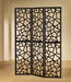 Nailan 3-panel Open Mosaic Pattern Room Divider Black - Casa Morelos / Coahuila Furniture (Oklahoma City, OK)