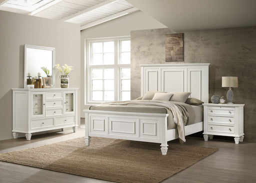 Sandy Beach 4 & 5 Piece Pc Bedroom Set Cal.King & E.King - Casa Morelos / Coahuila Furniture (Oklahoma City, OK)