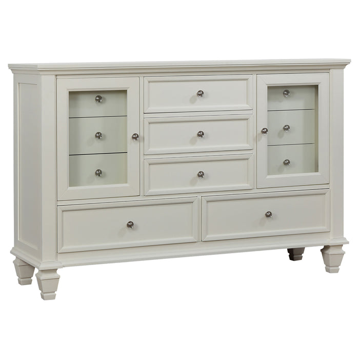 Sandy Beach 4 & 5 Piece Pc Bedroom Set Cal.King & E.King - Casa Morelos / Coahuila Furniture (Oklahoma City, OK)