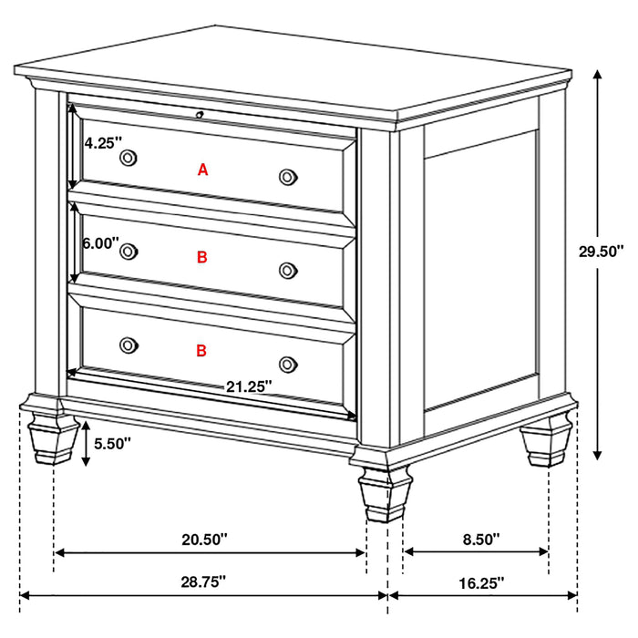 Sandy Beach 4 & 5 Piece Pc Bedroom Set Cal.King & E.King - Casa Morelos / Coahuila Furniture (Oklahoma City, OK)