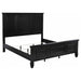 Sandy Beach 63-inch Wood Panel Bed Black - Casa Morelos / Coahuila Furniture (Oklahoma City, OK)