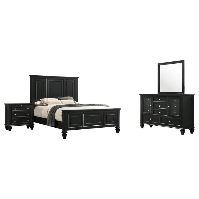 Sandy Beach Bedroom Set Black - Casa Morelos / Coahuila Furniture (Oklahoma City, OK)