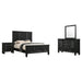 Sandy Beach Bedroom Set Black - Casa Morelos / Coahuila Furniture (Oklahoma City, OK)