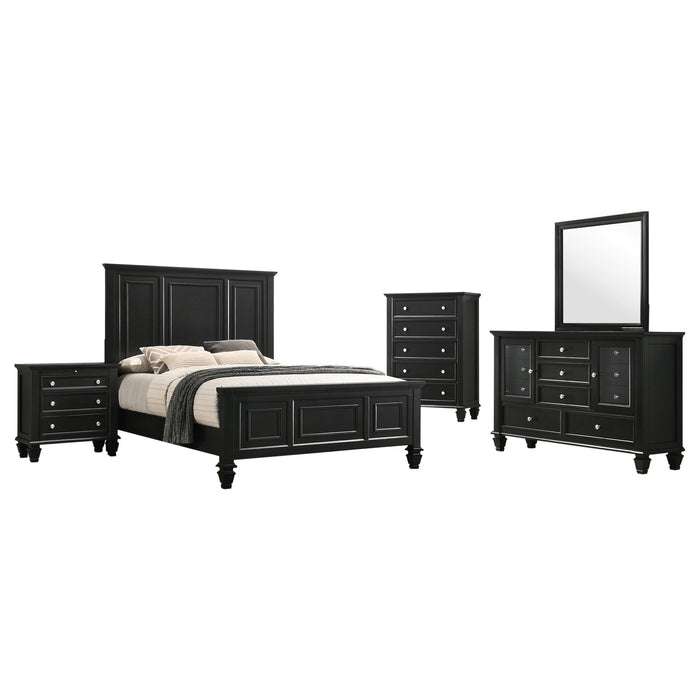 Sandy Beach Bedroom Set Black - Casa Morelos / Coahuila Furniture (Oklahoma City, OK)
