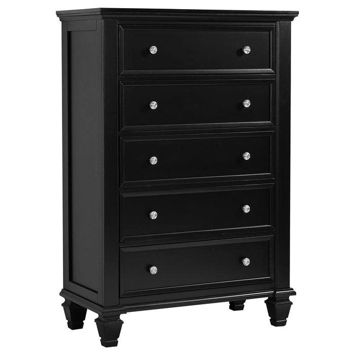 Sandy Beach Bedroom Set Black - Casa Morelos / Coahuila Furniture (Oklahoma City, OK)