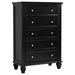 Sandy Beach Bedroom Set Black - Casa Morelos / Coahuila Furniture (Oklahoma City, OK)