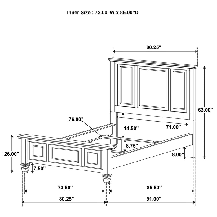 Sandy Beach Beds - Casa Morelos / Coahuila Furniture (Oklahoma City, OK)