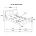 Carlton Bedroom Sets - Casa Morelos / Coahuila Furniture (Oklahoma City, OK)