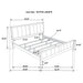 Carlton Bedroom Sets - Casa Morelos / Coahuila Furniture (Oklahoma City, OK)