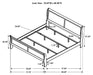 Louis Philippe Bedroom Set - Casa Morelos / Coahuila Furniture (Oklahoma City, OK)