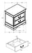 Louis Philippe Bedroom Set - Casa Morelos / Coahuila Furniture (Oklahoma City, OK)