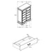 Louis Philippe 4 & 5 Piece Bedroom Sets Twin & Queen - Casa Morelos / Coahuila Furniture (Oklahoma City, OK)