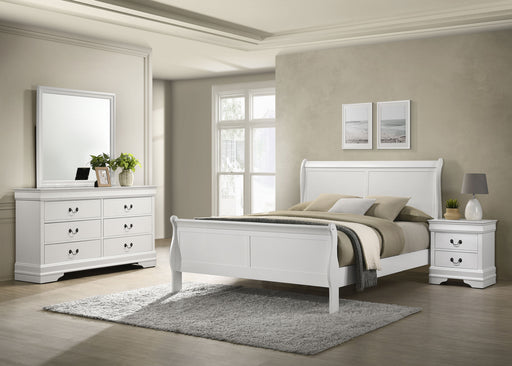 Louis Philippe 4 & 5 Piece Bedroom Set Full, Twin, King, & Queen - Casa Morelos / Coahuila Furniture (Oklahoma City, OK)