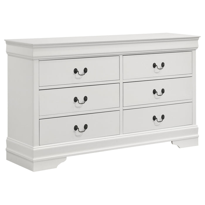 Louis Philippe 4 & 5 Piece Bedroom Set Full, Twin, King, & Queen - Casa Morelos / Coahuila Furniture (Oklahoma City, OK)