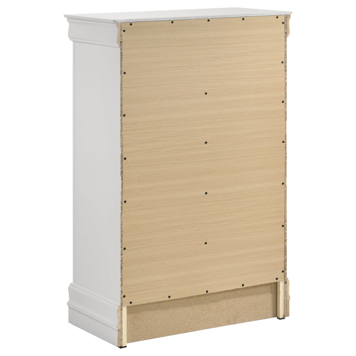 Louis Philippe 4 & 5 Piece Bedroom Set Full, Twin, King, & Queen - Casa Morelos / Coahuila Furniture (Oklahoma City, OK)
