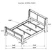 Louis Philippe 4 & 5 Piece Bedroom Set Full, Twin, King, & Queen - Casa Morelos / Coahuila Furniture (Oklahoma City, OK)