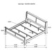 Louis Philippe 4 & 5 Piece Bedroom Set Full, Twin, King, & Queen - Casa Morelos / Coahuila Furniture (Oklahoma City, OK)