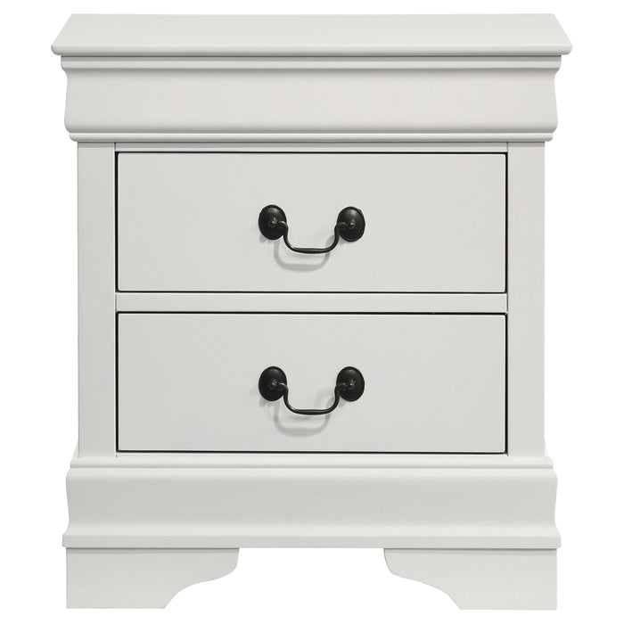 Louis Philippe Nightstand - Casa Morelos / Coahuila Furniture (Oklahoma City, OK)