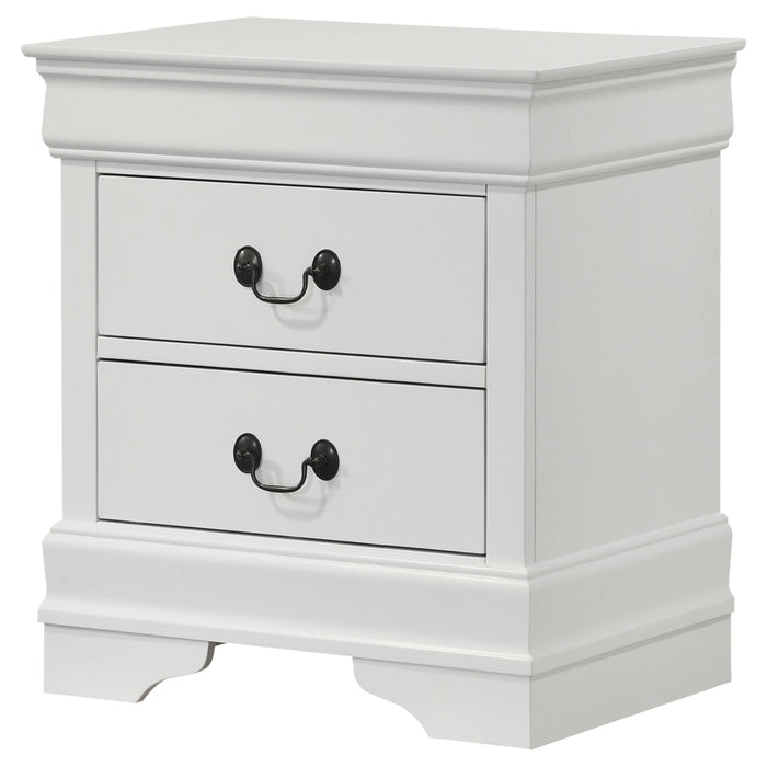 Louis Philippe Nightstand - Casa Morelos / Coahuila Furniture (Oklahoma City, OK)