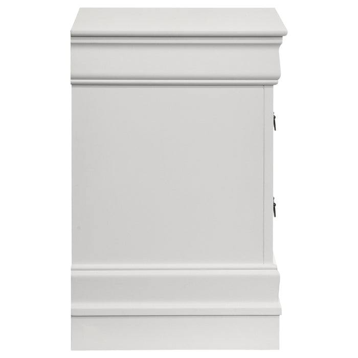 Louis Philippe Nightstand - Casa Morelos / Coahuila Furniture (Oklahoma City, OK)