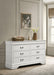 Louis Philippe 6-drawer Dresser White - Casa Morelos / Coahuila Furniture (Oklahoma City, OK)