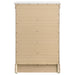 Louis Philippe 5-drawer Bedroom Chest White - Casa Morelos / Coahuila Furniture (Oklahoma City, OK)