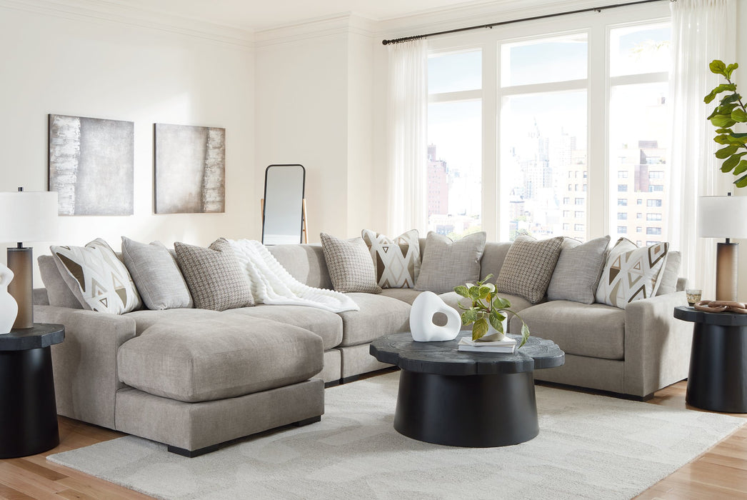 Aslan Court Sectional with Chaise - Casa Morelos / Coahuila Furniture (Oklahoma City, OK)