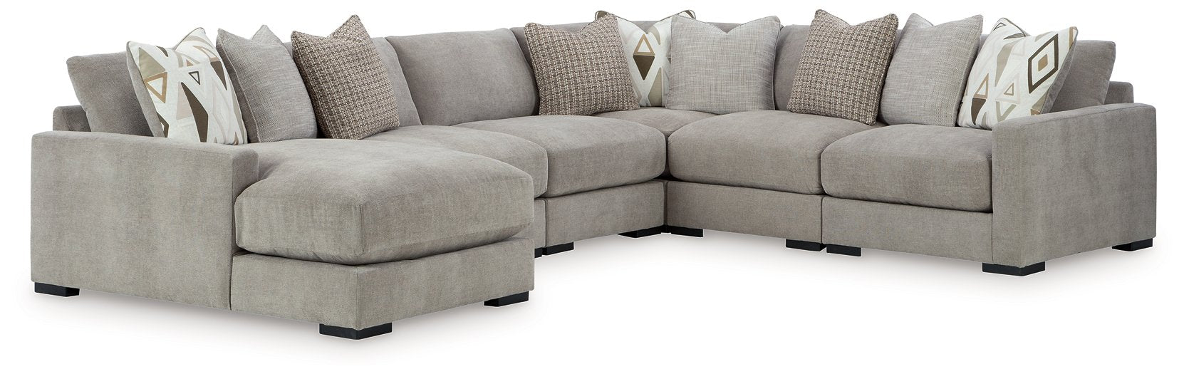 Aslan Court Sectional with Chaise - Casa Morelos / Coahuila Furniture (Oklahoma City, OK)