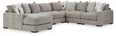 Aslan Court Sectional with Chaise - Casa Morelos / Coahuila Furniture (Oklahoma City, OK)