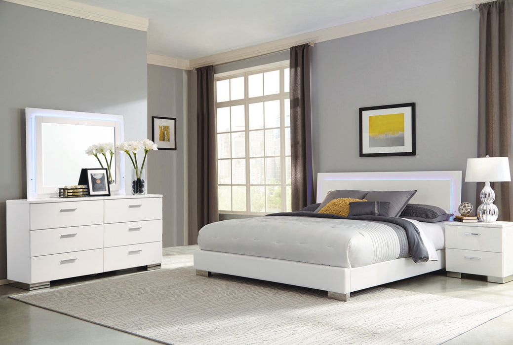 Felicity Bedroom Set White - Casa Morelos / Coahuila Furniture (Oklahoma City, OK)