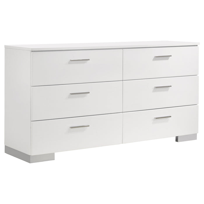 Felicity Bedroom Set White - Casa Morelos / Coahuila Furniture (Oklahoma City, OK)